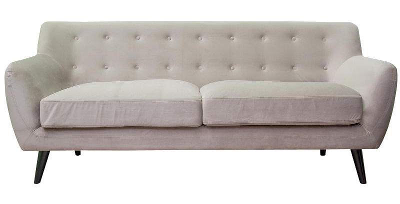 Диван с мягкими подлокотниками Albert 3 цвет бежевый в Москве Диван с мягкими подлокотниками Albert 3 цвет бежевый