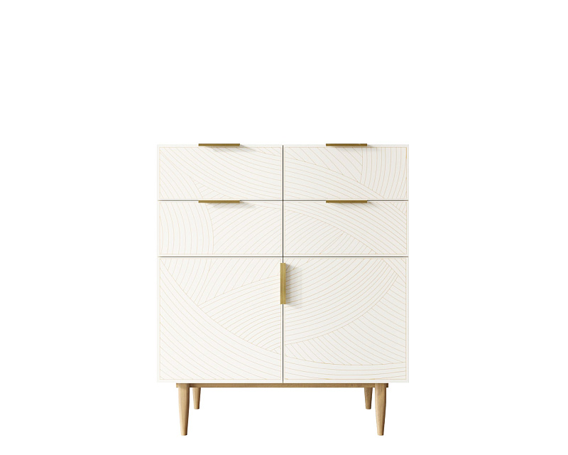 Большой комод с четырьмя ящиками и дверками "Line" LN17/GR1/beige в Москве Большой комод с четырьмя ящиками и дверками "Line" LN17/GR1/beige