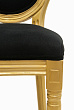Стул Volker Black Gold №4