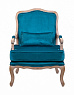Полукресло модерн Nitro Blue Natural