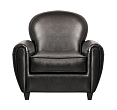 Кожаное кресло Flog Black №0