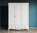 Шкаф Leontina для одежды трехстворчатый с ящиками арт ST9327KR/3 №4