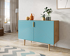 Комод с двумя дверками "Line" LN01/GR1/blue №2