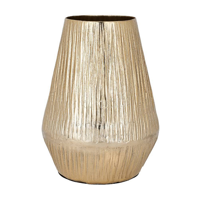 421324 Ваза декоративная KURASHIKI, H270, ?200, металл, золотой в Москве 421324 Ваза декоративная KURASHIKI, H270, ?200, металл, золотой