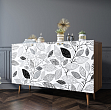 Комод "Berber" три дверки 09 принт арт BB01/Print_09 №1