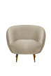 Мягкое кресло Small Benee Taupe №1