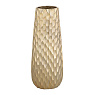421055 Ваза декоративная NILGAUT, L120, B70, H310, алюминий, цвет матовая латунь
