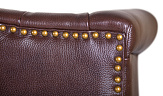 Кожаный дизайнерский диван лофт Royal Sofa Brown №5