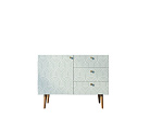 Комод "Berber" три ящика и дверка 34 принт арт BB34/Print_34 №0