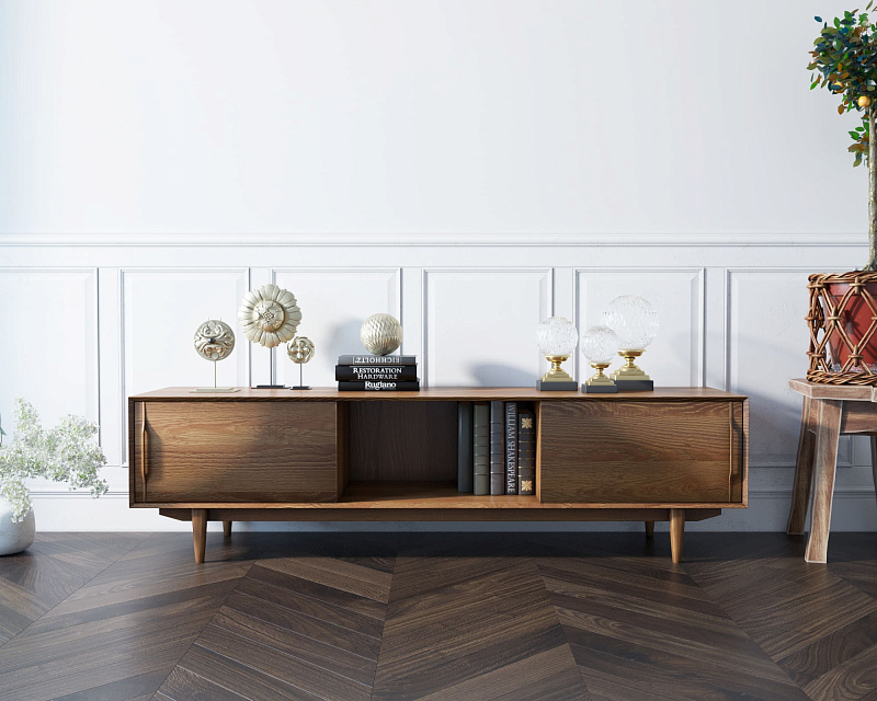 Консоль в Скандинавском стиле под TV "Bruni" арт BR-22