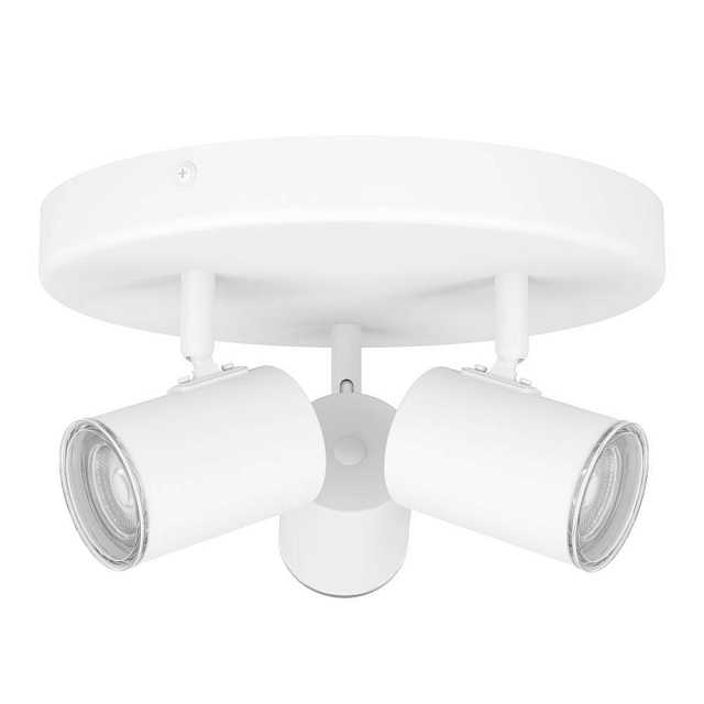 901962 Спот CONSUMA 1, 3X5W(GU10), сталь, белый в Москве 901962 Спот CONSUMA 1, 3X5W(GU10), сталь, белый