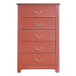 Комод "Olivia individual" на пять ящиков арт 3005R №3