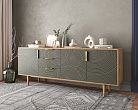 Комод "Line" удлиненный R25/browngrey №2