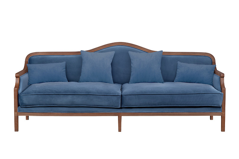 Диван с высокой спинкой для гостиниц Madesta Blue в Москве Диван с высокой спинкой для гостиниц Madesta Blue