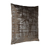 420077 Подушка декоративная SINGU, L450, B450, наволочка: 100% полиэстер, коричневый, серебристый  наполнитель: 100% полиэстер