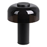 900983 Аккум. настольная лампа димм. сенсорн PONENTE, 2W(LED), 2400K-4000K, IP44, сталь, черн/пластик/черн, прозрачн
