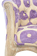 Низкое кресло ретро Kandy Purple №4