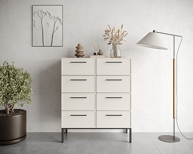 Комод на восемь ящиков "Nicole" арт NEM20