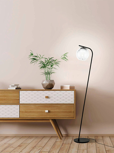 Торшер (напольный светильник) TERRIENTE с ножным выключателем в Москве Торшер (напольный светильник) TERRIENTE с ножным выключателем