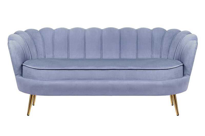Трехместный диван ракушка для гостиниц Pearl Triple Blue в Москве Трехместный диван ракушка для гостиниц Pearl Triple Blue