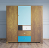 Шкаф "Aquarelle" трехстворчатый арт RE-46