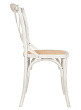 Стул ретро Cross Back White Brush №3