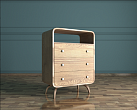 Высокий комод "Ellipse" с тремя ящиками арт EL04Y №1