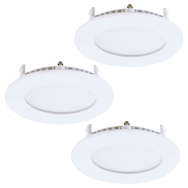 Комплект встраиваемых спотов (3шт.) FUEVA 3 34014