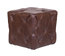 Дизайнерский пуф Amrit Brown Leather №0