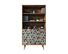 Стеллаж с дверками "Berber" принт 26 арт BB26/Print_26 №0