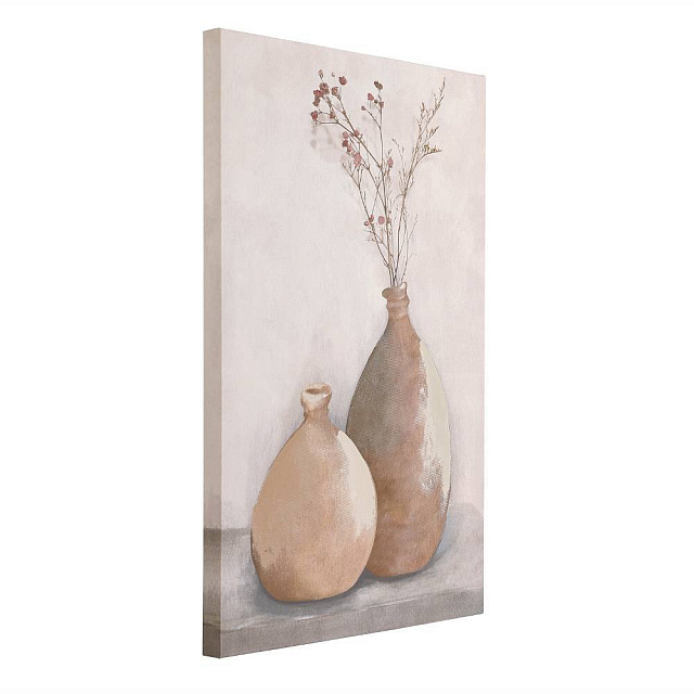 423107 Картина JERANTUT, L400, B27, H600, холст, дерево, коричневый в Москве 423107 Картина JERANTUT, L400, B27, H600, холст, дерево, коричневый