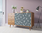 Комод "Berber" с двумя дверками и ящиками 18 принт арт BB05/Print_18 №4