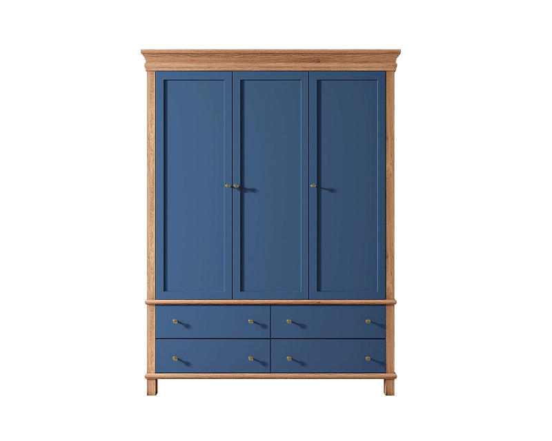 Шкаф трехстворчатый "Jules Verne" из березы и ясеня арт JV27/3ETGYB