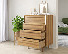 Комод в Скандинавском стиле "Bruni" на четыре ящика арт BR08 №1