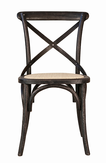 Стул Cross Back Black Brush в Москве Стул Cross Back Black Brush