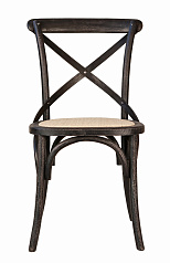 Стул Cross Back Black Brush