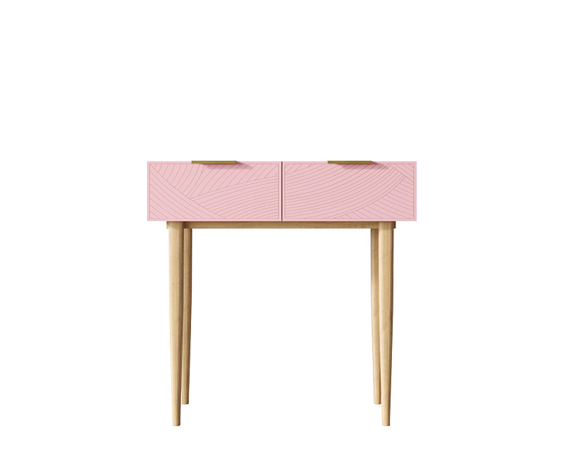 Консоль с двумя ящиками "Line" LN16/GR1/pink в Москве Консоль с двумя ящиками "Line" LN16/GR1/pink