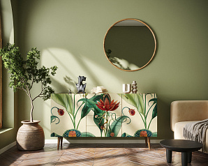 Комод "Berber" с ящиками арт BB14/Print_55