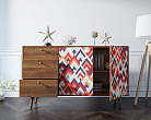 Комод "Berber" с двумя дверками и ящиками 2 принт арт BB05/Print_02 №3