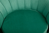 Низкое кресло ракушка Pearl Green V2 №5