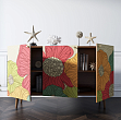Комод "Berber" три дверки 5 принт арт BB01/Print_05 №1