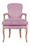 Мягкое полукресло с подлокотниками Anver Oak Pink