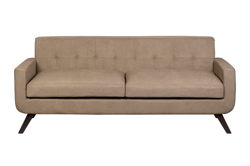 Диван скандинавский на ножках Uter коричневый