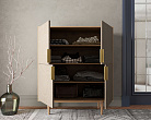 Большой комод с четырьмя дверками "Line" R19/beige №1