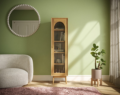 Шкаф в скандинавском стиле "Pollo" арт POL17