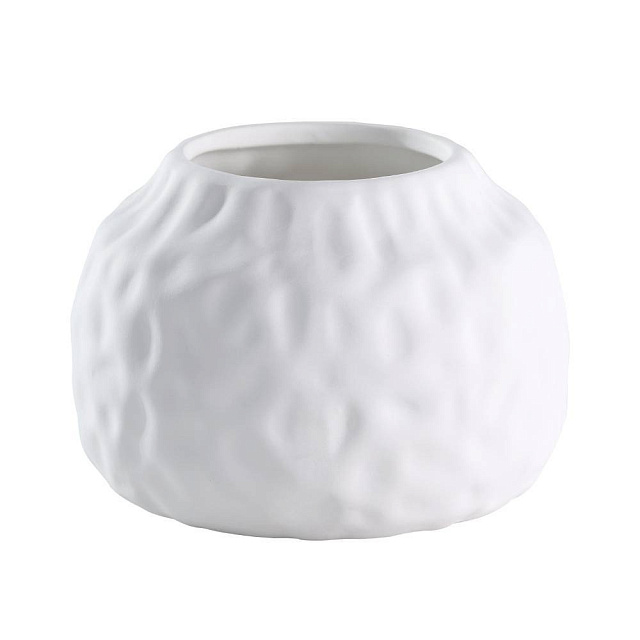421402 Ваза декоративная LOVRAN, H100, керамика, белый в Москве 421402 Ваза декоративная LOVRAN, H100, керамика, белый