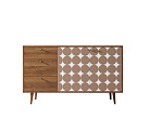 Комод "Berber" с двумя дверками и ящиками 17 принт арт BB05/Print_17 №2