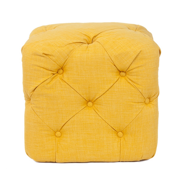 Дизайнерский пуф Amrit Yellow