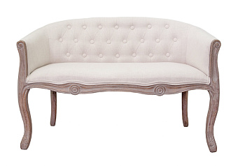 Дизайнерский двухместный диван Kandy Double Beige