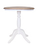 Журнальный столик круглый Valent White